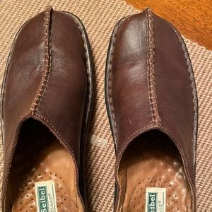 Josef Seibel leather mules 37